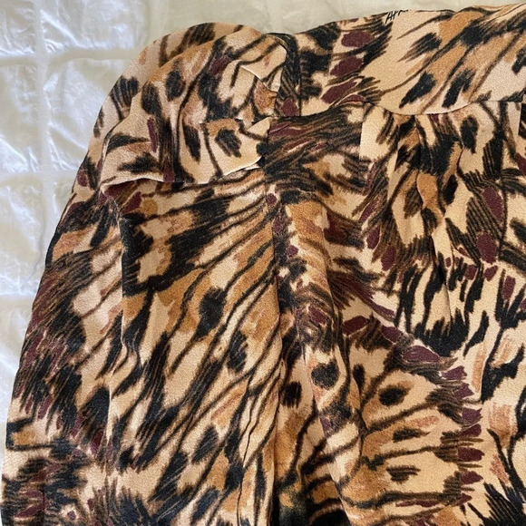 AFRM printed button down bodysuit - Picture 7 of 9